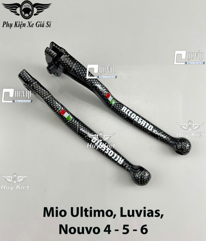 (TỔ ONG) Cặp Tay Thắng Carbon TỔ ONG Mod Chữ Rccossrto Gắn Vario, Click, AB, Vision, SH, Exciter, Winner, Raider, Satria, Mio, Luvias, Nouvo, Lead, PS, Dylan MS6642