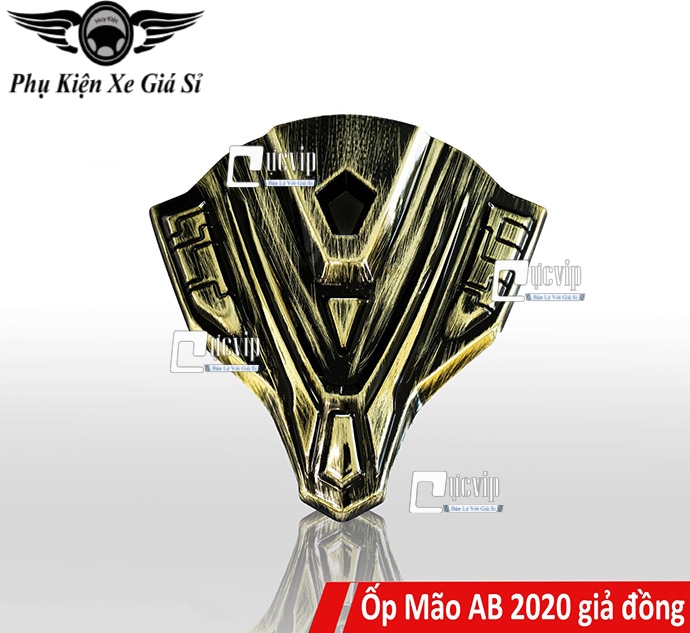 Ốp Mão AirBlade 2020 -  2021 (150cc) Giả Đồng Cổ MS2952