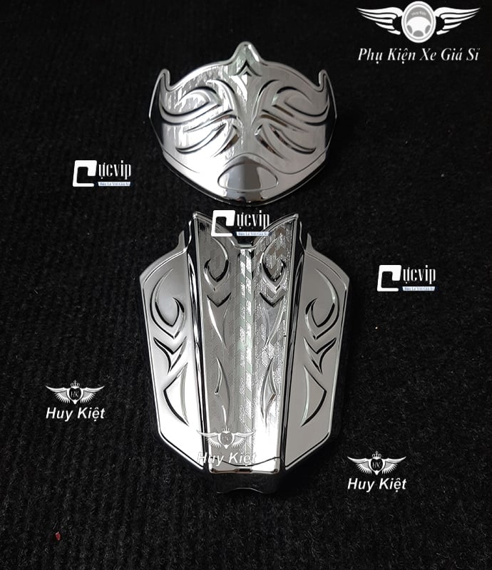 Ốp Mỏ Và Đuôi Dè Xe Vario 2018 - 2020 Xi Mạ Inox, Crom MS1847