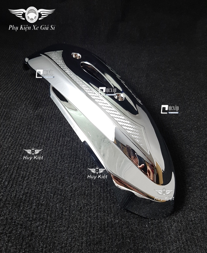 Ốp Pô Lớn Xe SH Mode Xi Inox, Mạ Crom MS2138
