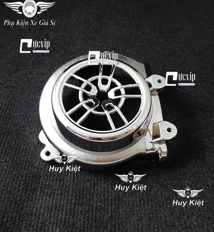 Ốp Quạt Gió Vision 2014 - 2020 Xi Mạ Inox, Crom MS1991