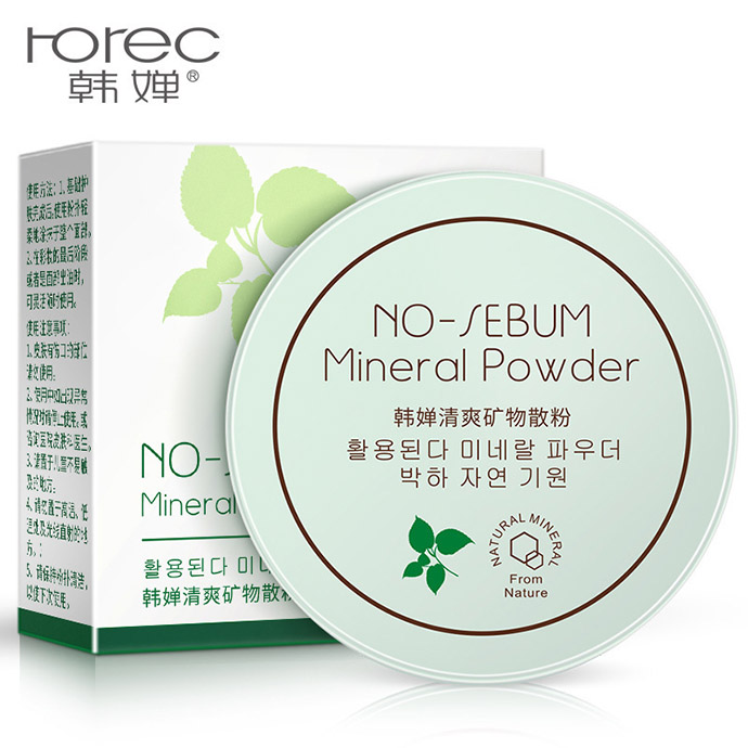 Phấn Phủ Kiềm Dầu Dạng Bột Rorec No Sebum Mineral Powder 5g MS6089