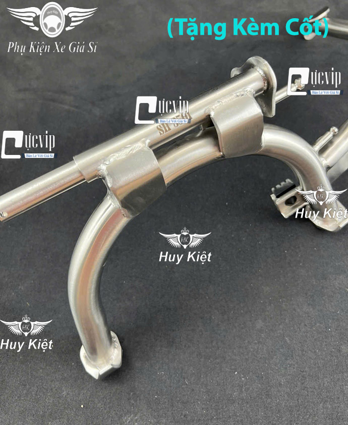 (Tặng Kèm Cốt) Chân Chống Đứng [INOX 304] SH VN 2012 - 2024, SH 350i, Mio M3 125cc, Janus, Honda 67, Cub Đời Cũ MS9999