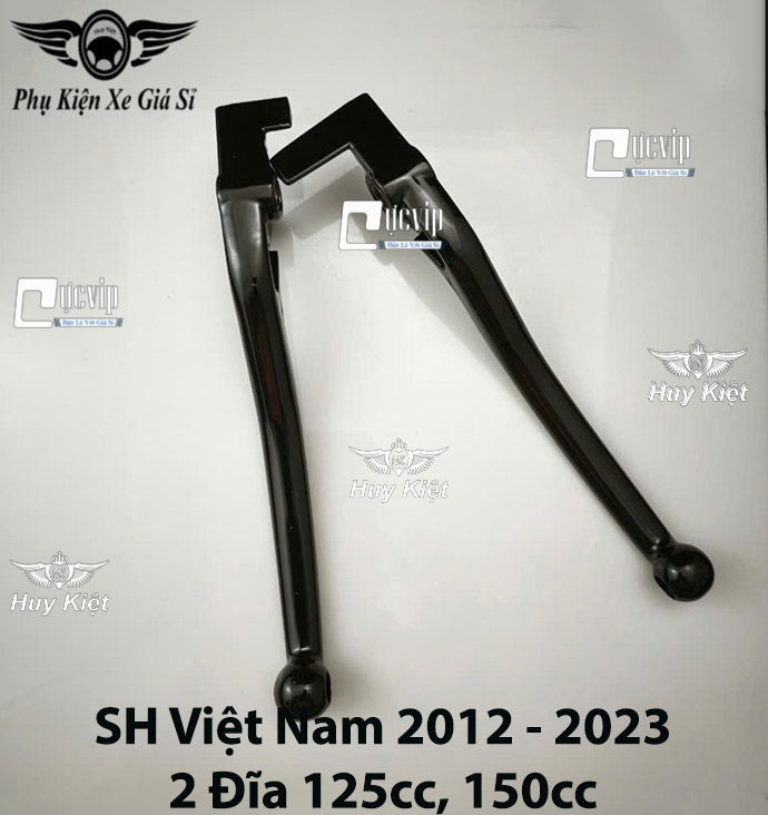 Cặp Tay Thắng (Đen Bóng) Gắn Vario, Click, AB, Vision, SH, Exciter, Winner, Raider, Satria, Vespa, Mio, Luvias, Nouvo, Lead, PS, Dylan MS6607