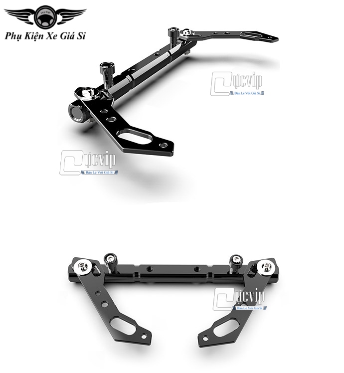 Thanh Ngang Ghi Đông K2 Nhôm CNC Cao Cấp MS1799