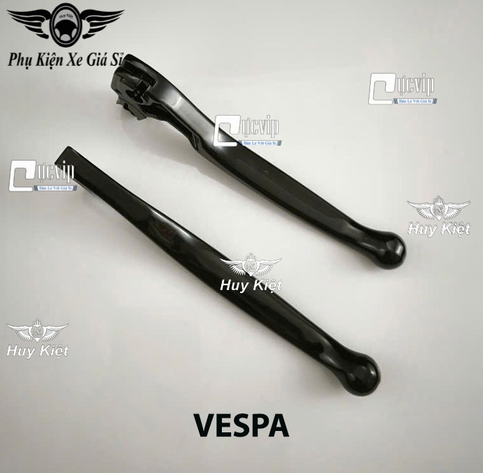 Cặp Tay Thắng (Đen Bóng) Gắn Vario, Click, AB, Vision, SH, Exciter, Winner, Raider, Satria, Vespa, Mio, Luvias, Nouvo, Lead, PS, Dylan MS6607