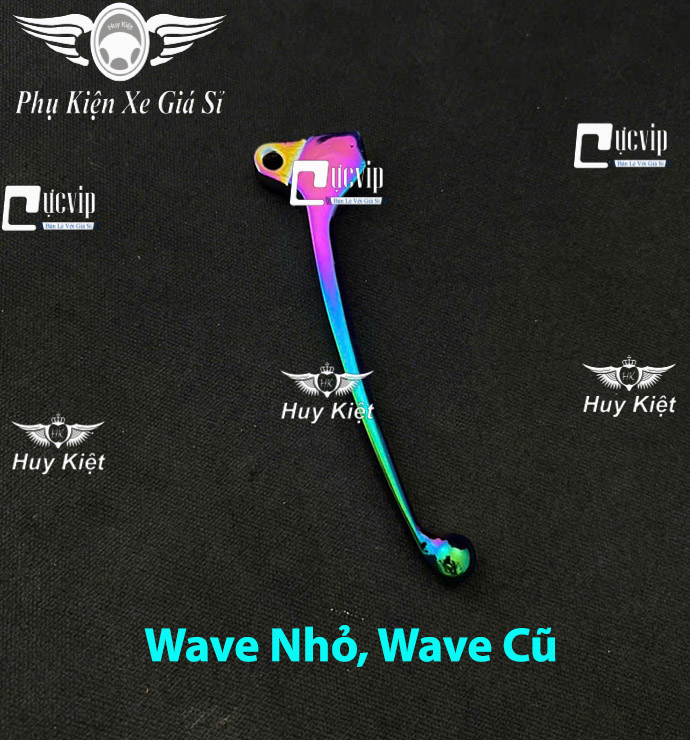 Tay Thắng Đùm, Thắng Đĩa Nhôm Xi Titan 7 Màu Wave Nhỏ, Wave A 2017, Wave Thái, Blade, A, S, RS, RSX, ZX, Sirius Xăng Cơ, Si 50cc MS6604