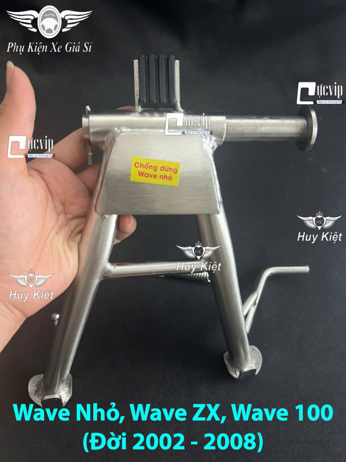 (Tặng Cốt + Lò Xo) Chân Chống Đứng [INOX 304] Vario AB Vision PCX SH Mode Lead Wave Dream Future Sirius Jupiter Ex Win Sonic Raider Satria Scoopy MS9999