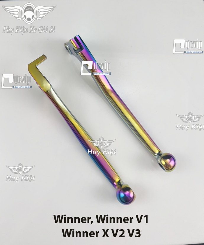Cặp Tay Thắng Nhôm Xi Titan 7 Màu Xe Exciter, Winner, Raider, Satria, Vario, Click, AB, Vision, Ultimo, Luvias, Nouvo, SH VN MS6562