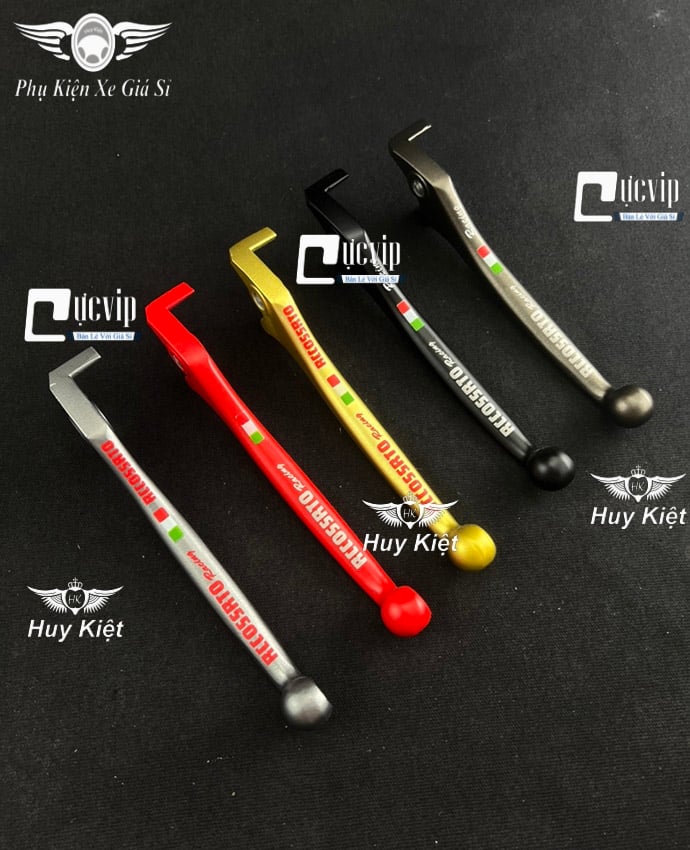 (V2 MỜ) Tay Thắng Đĩa Wave, Wave Nhỏ, Wave A, S, RS, RSX, ZX, Blade, Thái Mod Chữ Rccossrto Sơn Tĩnh Điện Mờ MS6493