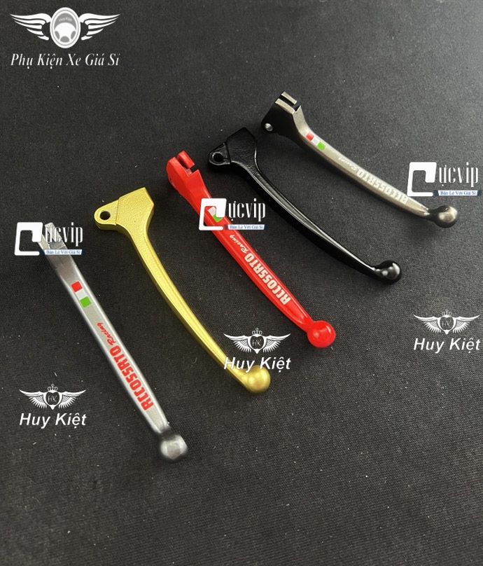 (V2 MỜ) Tay Thắng Đùm Wave Nhỏ, Wave Cũ Mod Chữ Rccossrto Sơn Tĩnh Điện Mờ MS6496