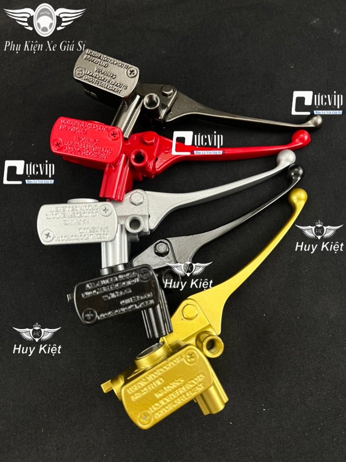Tay Thắng Dầu (Thắng Đĩa) Wave Nhỏ, Wave S110 RS RSX ZX, Future Neo, Future X, Fu 1 2 Mod Chữ Rccossrto Sơn Tĩnh Điện MS6558