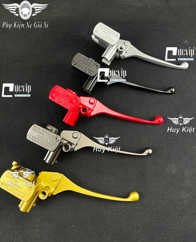 Tay Thắng Dầu (Thắng Đĩa) Wave Nhỏ, Wave S110 RS RSX ZX, Future Neo, Future X, Fu 1 2 Mod Chữ Rccossrto Sơn Tĩnh Điện MS6558