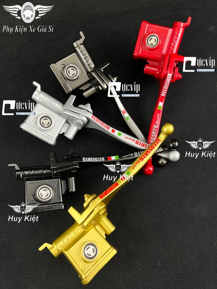 Tay Thắng Dầu (Thắng Đĩa) Wave Nhỏ, Wave S110 RS RSX ZX, Future Neo, Future X, Fu 1 2 Mod Chữ Rccossrto Sơn Tĩnh Điện MS6558