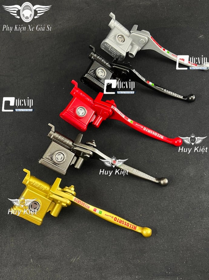 Tay Thắng Dầu (Thắng Đĩa) Wave Nhỏ, Wave S110 RS RSX ZX, Future Neo, Future X, Fu 1 2 Mod Chữ Rccossrto Sơn Tĩnh Điện MS6558