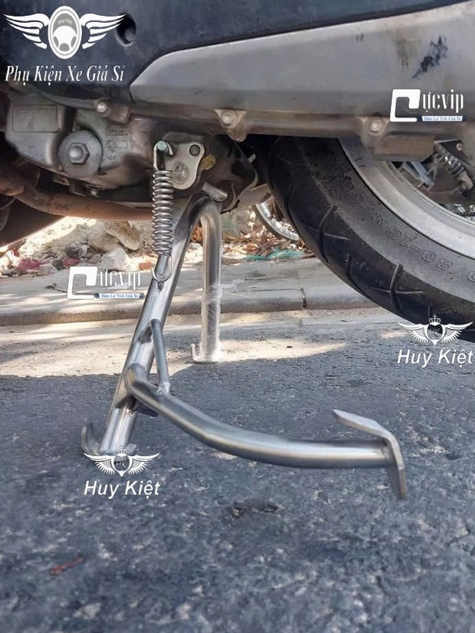 (Tặng Kèm Cốt) Chân Chống Đứng [INOX 304] SH VN 2012 - 2024, SH 350i, Mio M3 125cc, Janus, Honda 67, Cub Đời Cũ MS9999