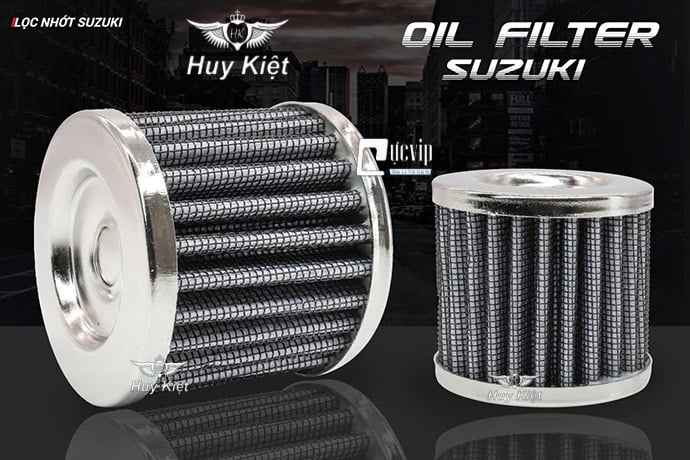 Lọc Nhớt Suzuki Lưới Thép Satria, Raider Fi, Raider Xăng Cơ MS6668