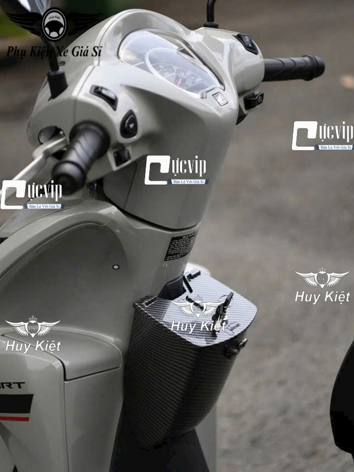 Hộp Giữa Đựng Đồ Mini Carbon [Có Khóa] Gắn Vision 2021 - 2025 MS6669