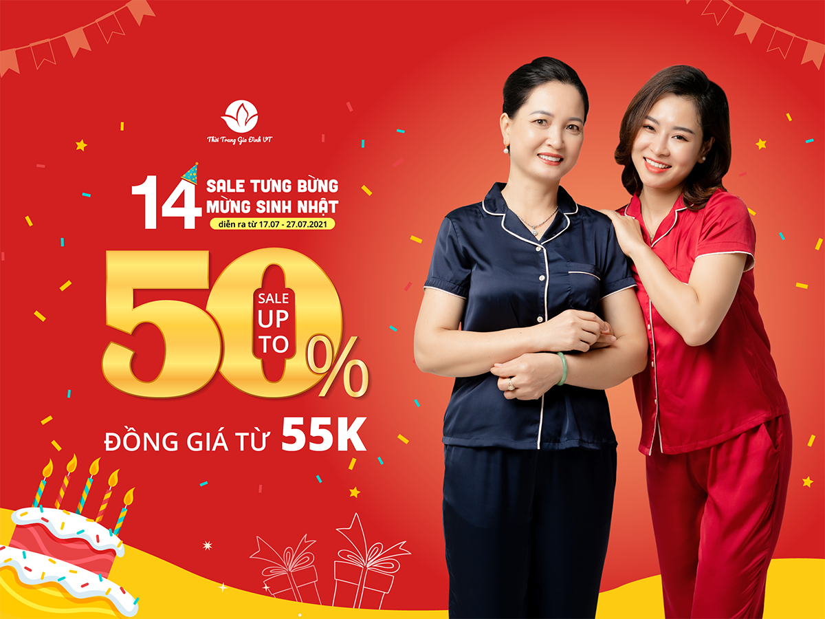 💥💥 SALE TƯNG BỪNG, MỪNG SINH NHẬT - ĐẾN 50%++🎉🎉