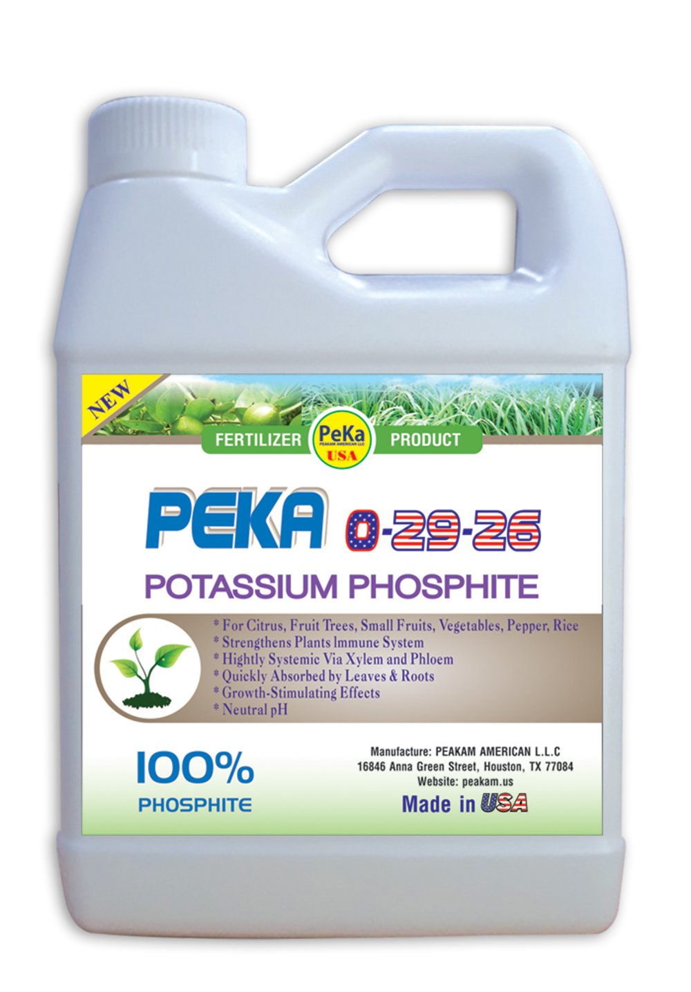 Hiệu quả sử dụng phân bón PK Peka 0-29-26 (POTASSIUM PHOSPHITE) trên cây trồng
