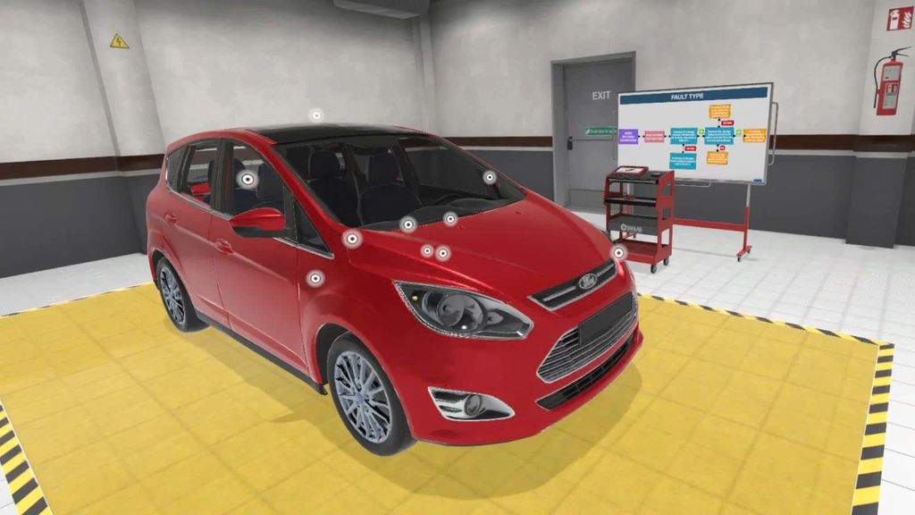 SANLAB - HỆ MÔ PHỎNG ĐÀO TẠO BẢO TRÌ BẢO DƯỠNG XE ĐIỆN