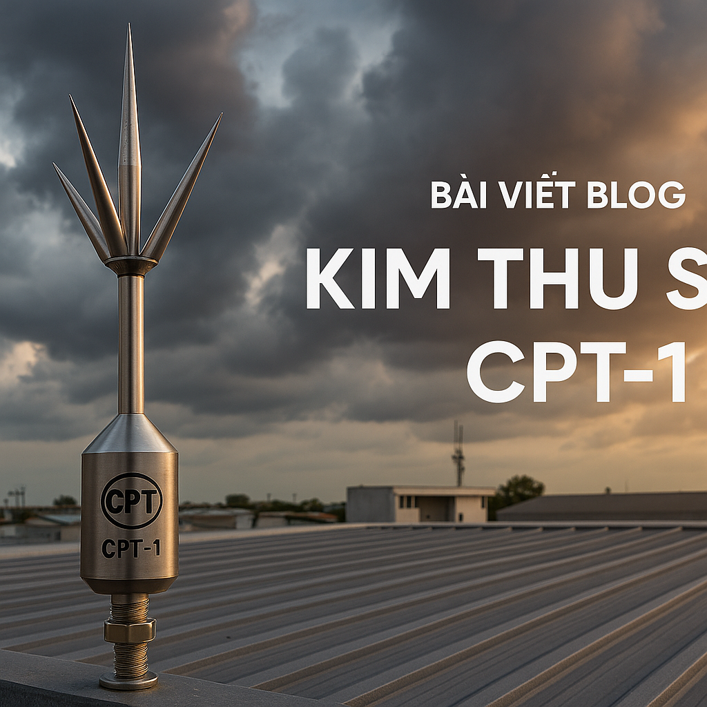 Kim Thu Sét CPT-1: Giải Pháp Chống Sét Toàn Diện Chuẩn Châu Âu Cho Công Trình Việt