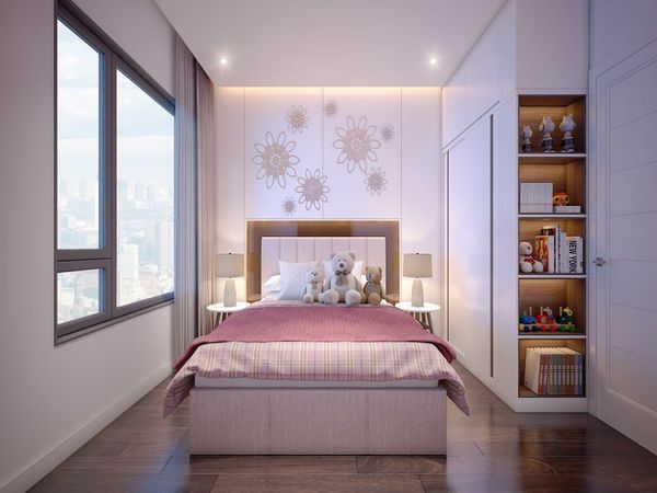 Bố trí phòng ngủ căn hộ Safira Khang Điền