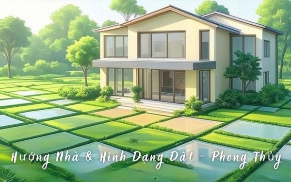 Hướng nhà, hình dạng đất phong thủy