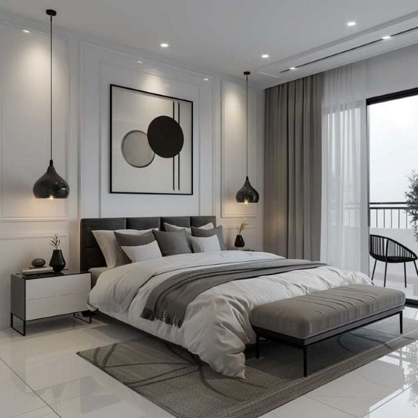 Bố trí phòng ngủ cho người mệnh Kim