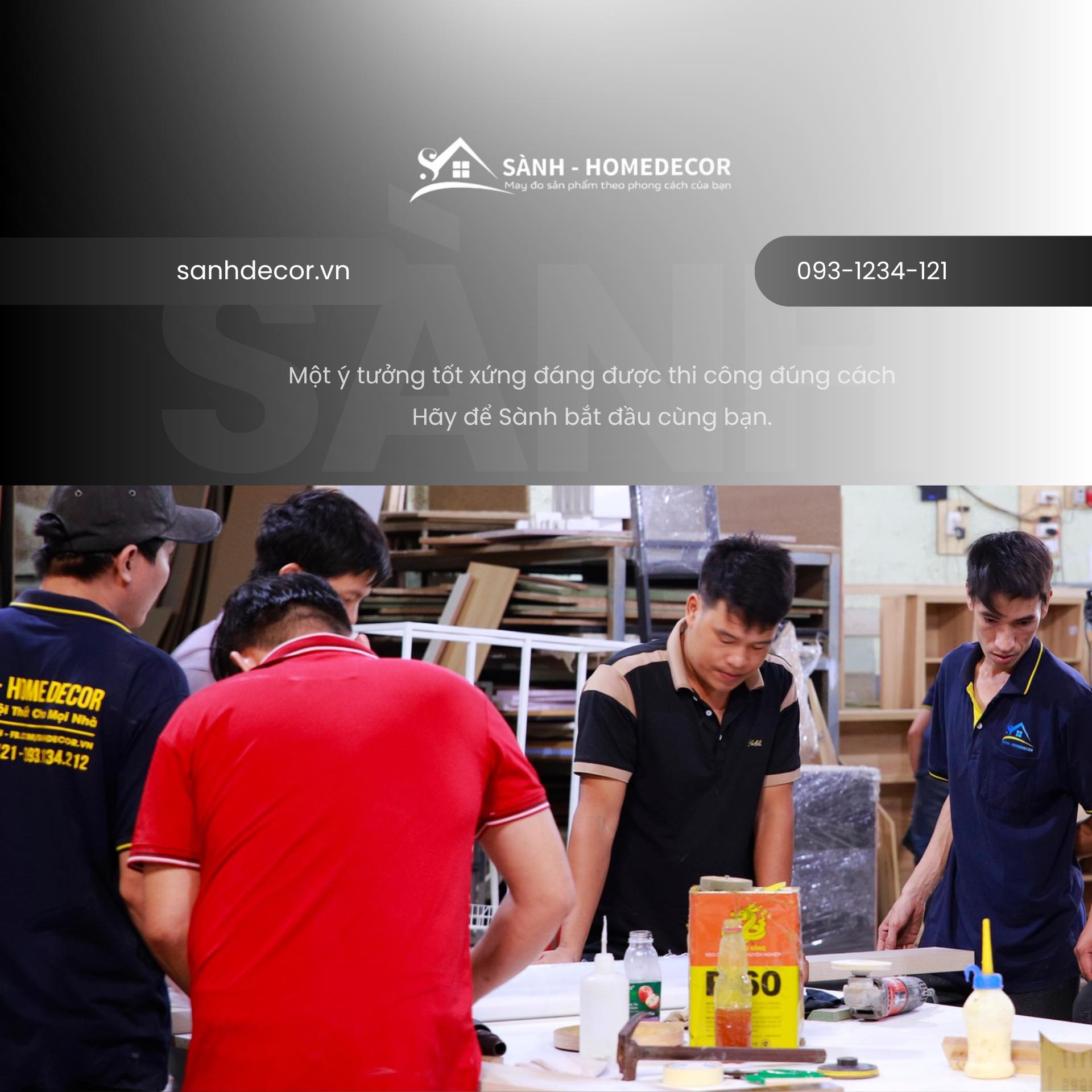 Nội thất nhà Sành 1