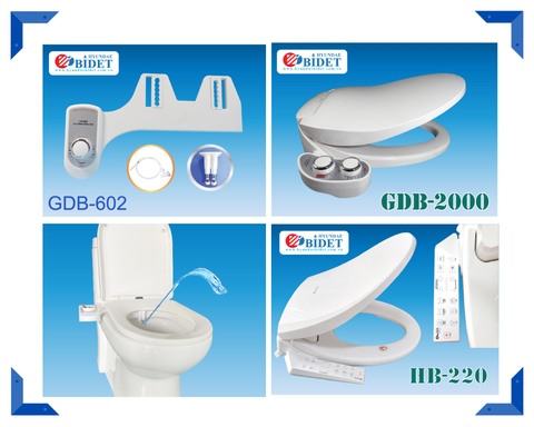 Top 3 thiết bị vòi rửa vệ sinh thông minh tốt nhất 2023 - Hyundae Bidet Việt Nam