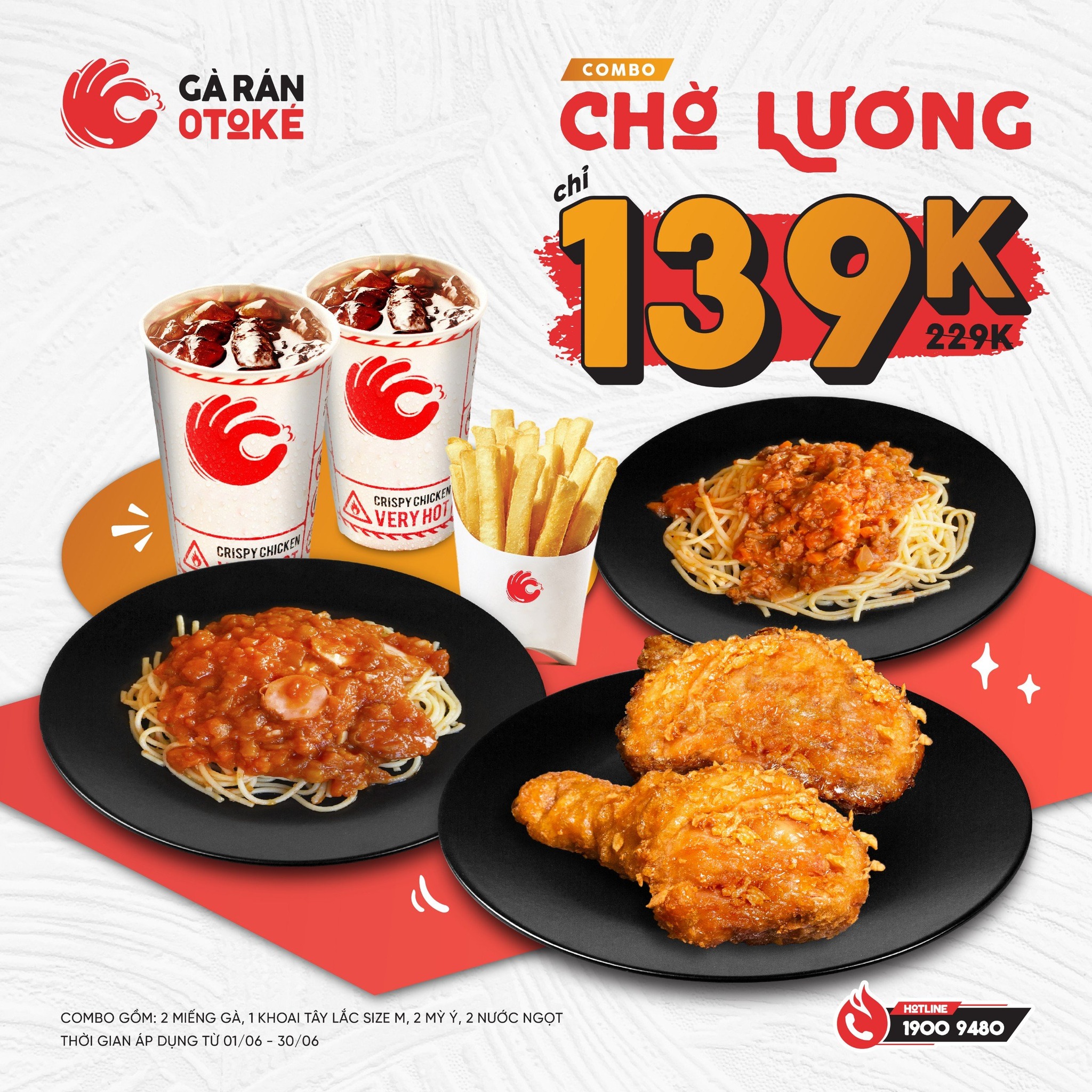 PHẤN KHỞI CHỜ LƯƠNG - RINH NGAY DEAL HỜI – Gà Rán Otoké