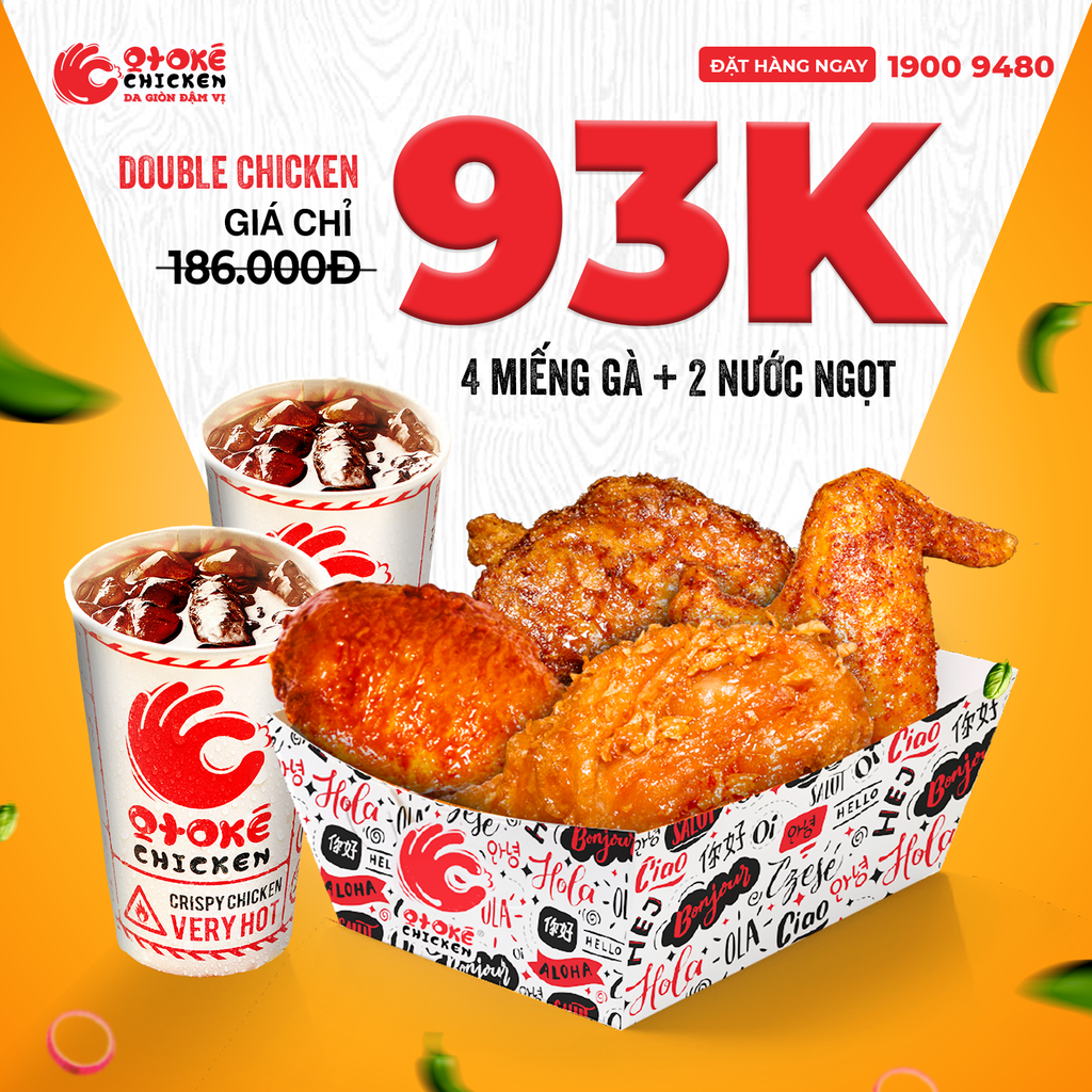 🍀 ƯU ĐÃI NGẬP TRÀN VỚI OTOKE CHICKEN NHA BẠN ƠI