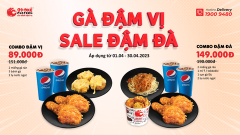 🎈  GÀ RÁN ĐẬM VỊ - OTOKE SALE ĐẬM ĐÀ