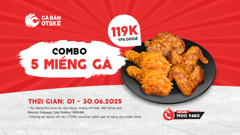 🔥 THÁNG 6 BÙNG NỔ - COMBO SIÊU HỜI CHỈ 119K 🔥
