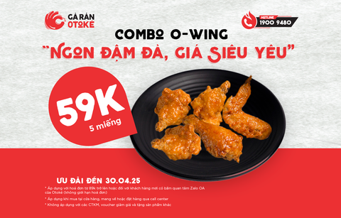 CỰC HOT – COMBO 5 MIẾNG O-WING CHỈ 59K!