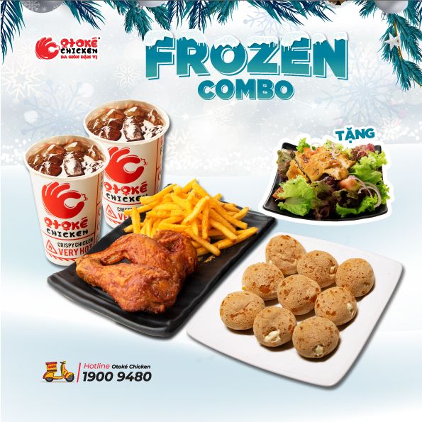 ĐÓN GIÁNG SINH CÙNG COMBO FROZEN CỦA OTOKÉ CHICKEN