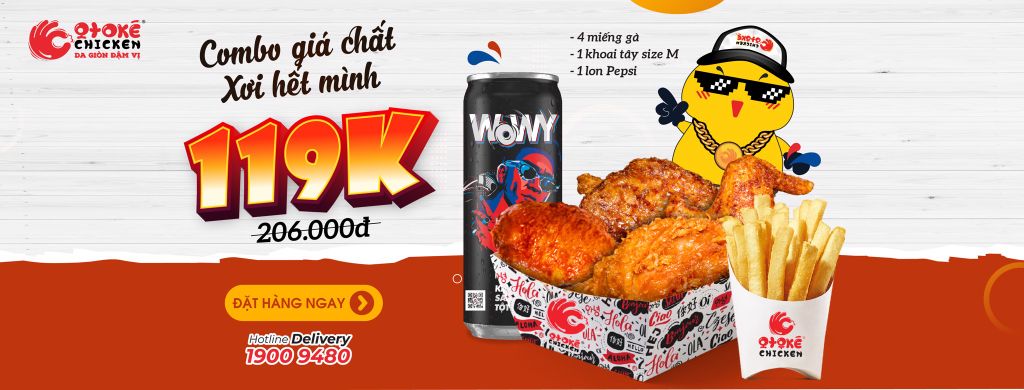 BẬT MÍ BÍ KIẾP : THOẢI MÁI ĂN GÀ RÁN OTOKÉ CHICKEN NHƯNG VÍ VẪN RỦNG RỈNH TIỀN CHO TEAM NGHIỆN GÀ