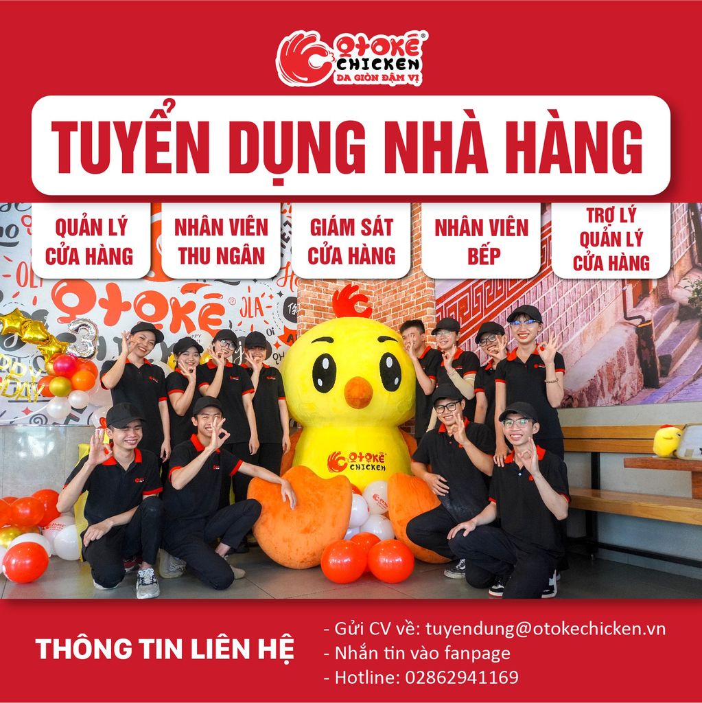 TUYỂN DỤNG NHÂN VIÊN HỆ THỐNG CỬA HÀNG