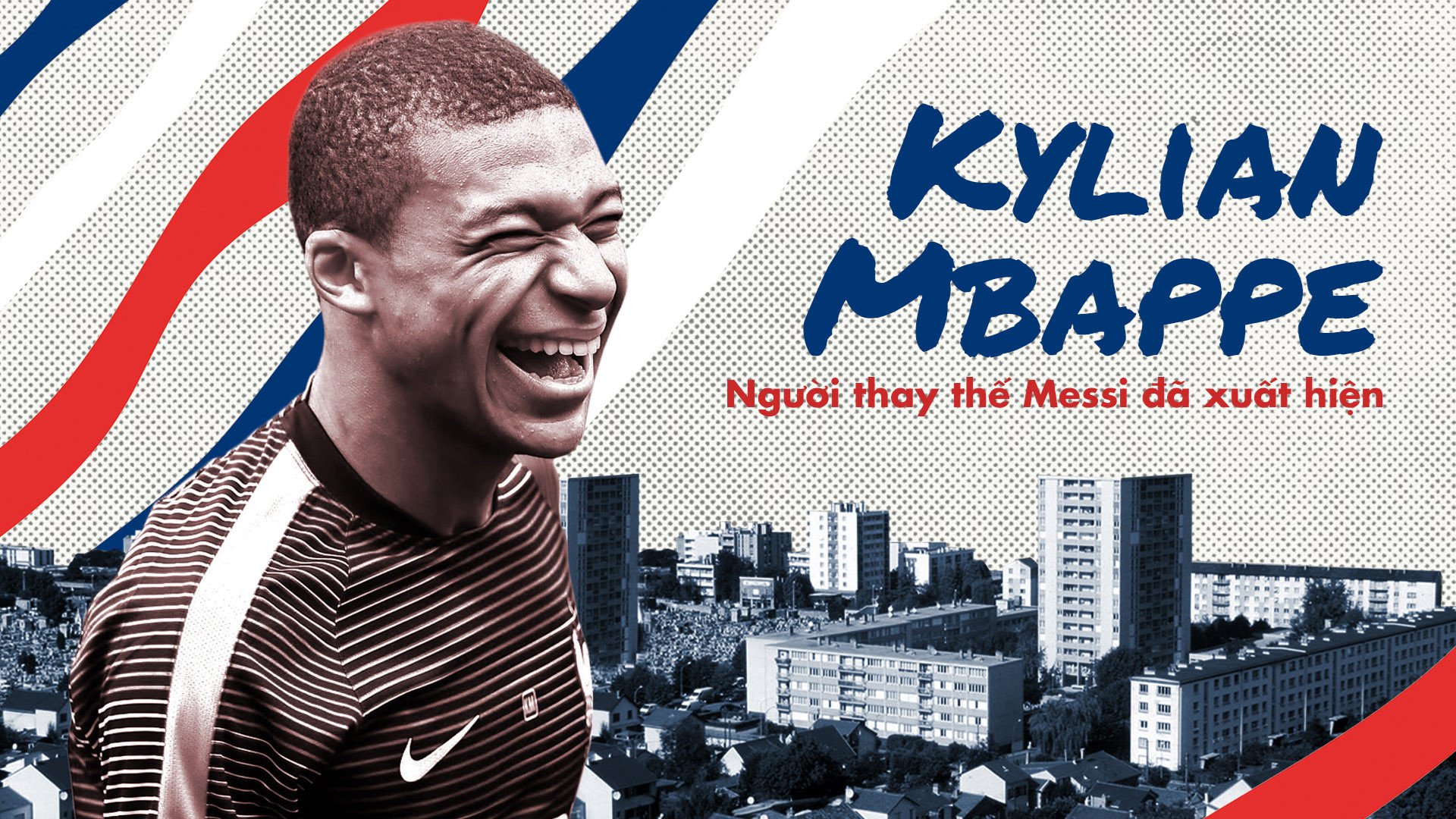 KYLIAN MBAPPE, người thay thế MESSI đã xuất hiện