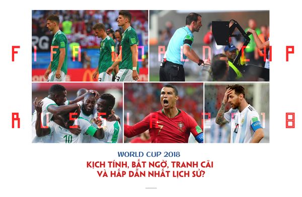 WORLD CUP 2018 - KỊCH TÍNH, BẤT NGỜ, TRANH CÃI, HẤP DẪN NHẤT LỊCH SỬ ?