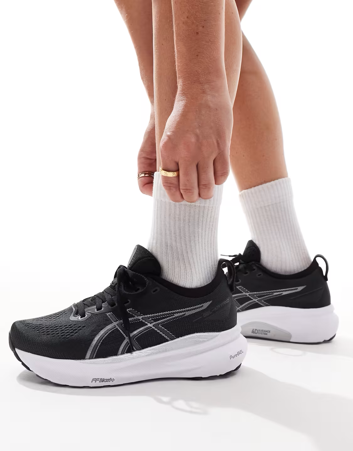 Asics Gel-Kayano 31 Black White - 1011B867-002