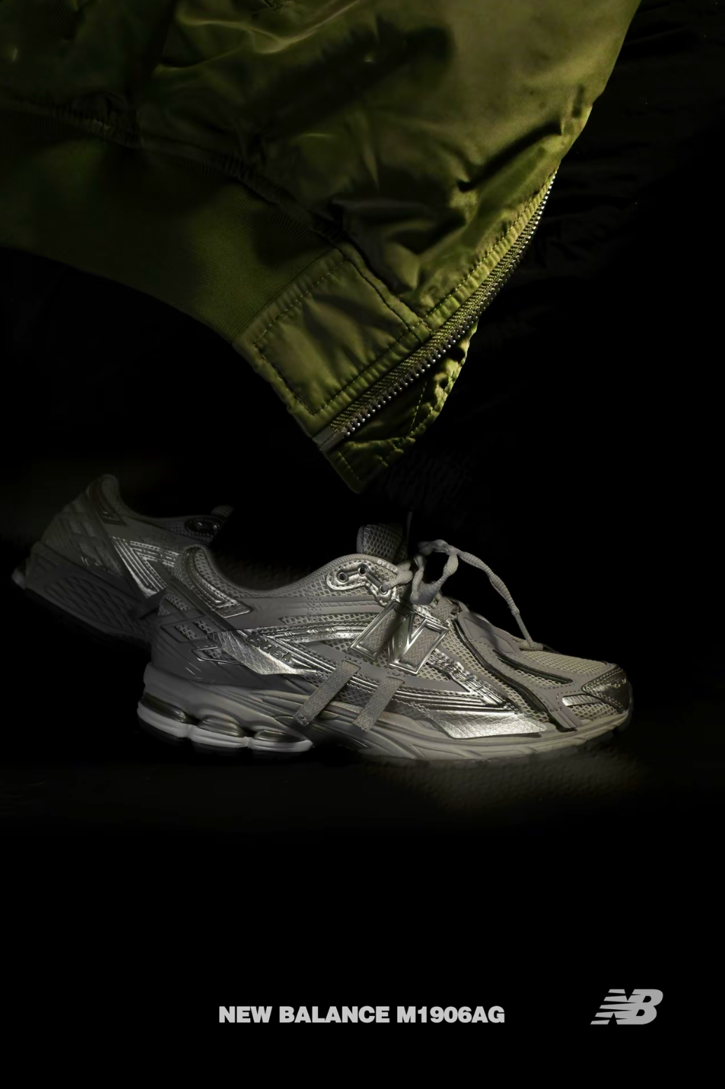 New Balance 1906AG Concrete Silver Metallic - M1906AG - Hàng Chính Hãng