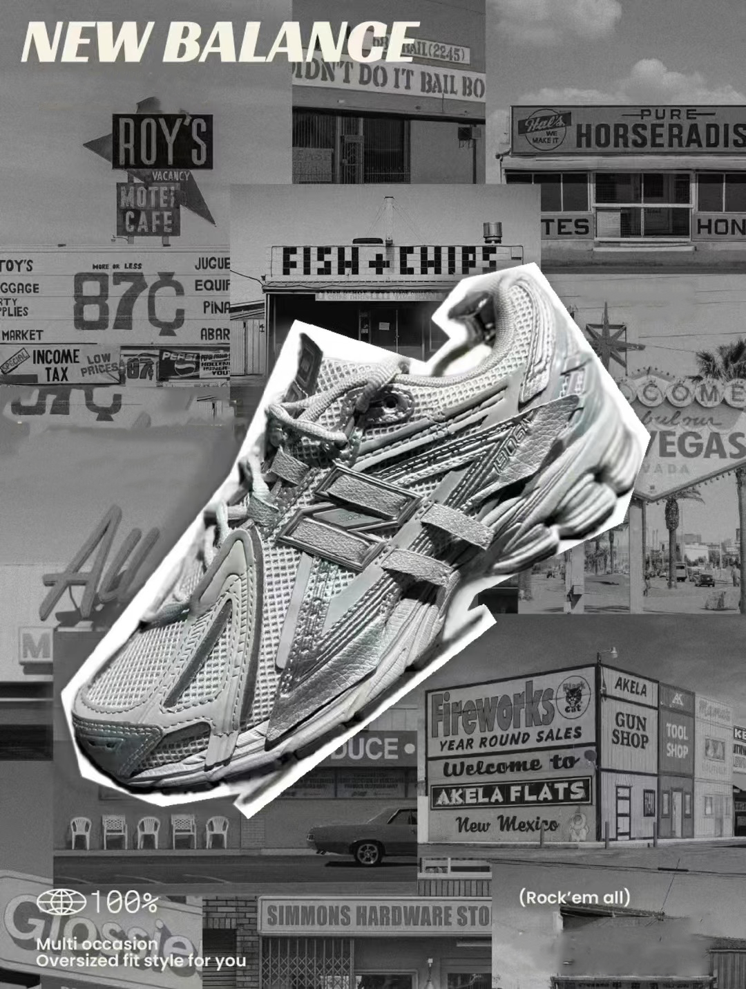 New Balance 1906AG Concrete Silver Metallic - M1906AG - Hàng Chính Hãng