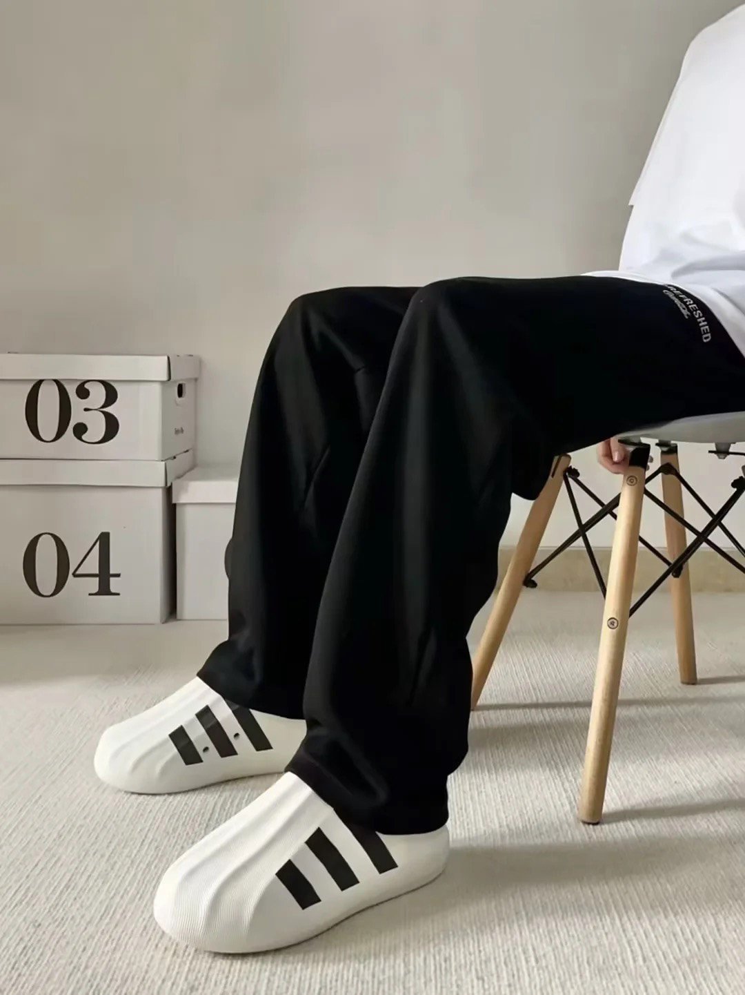 Adidas adiFOM Superstar 'Core White' Trắng Đen - HQ8750