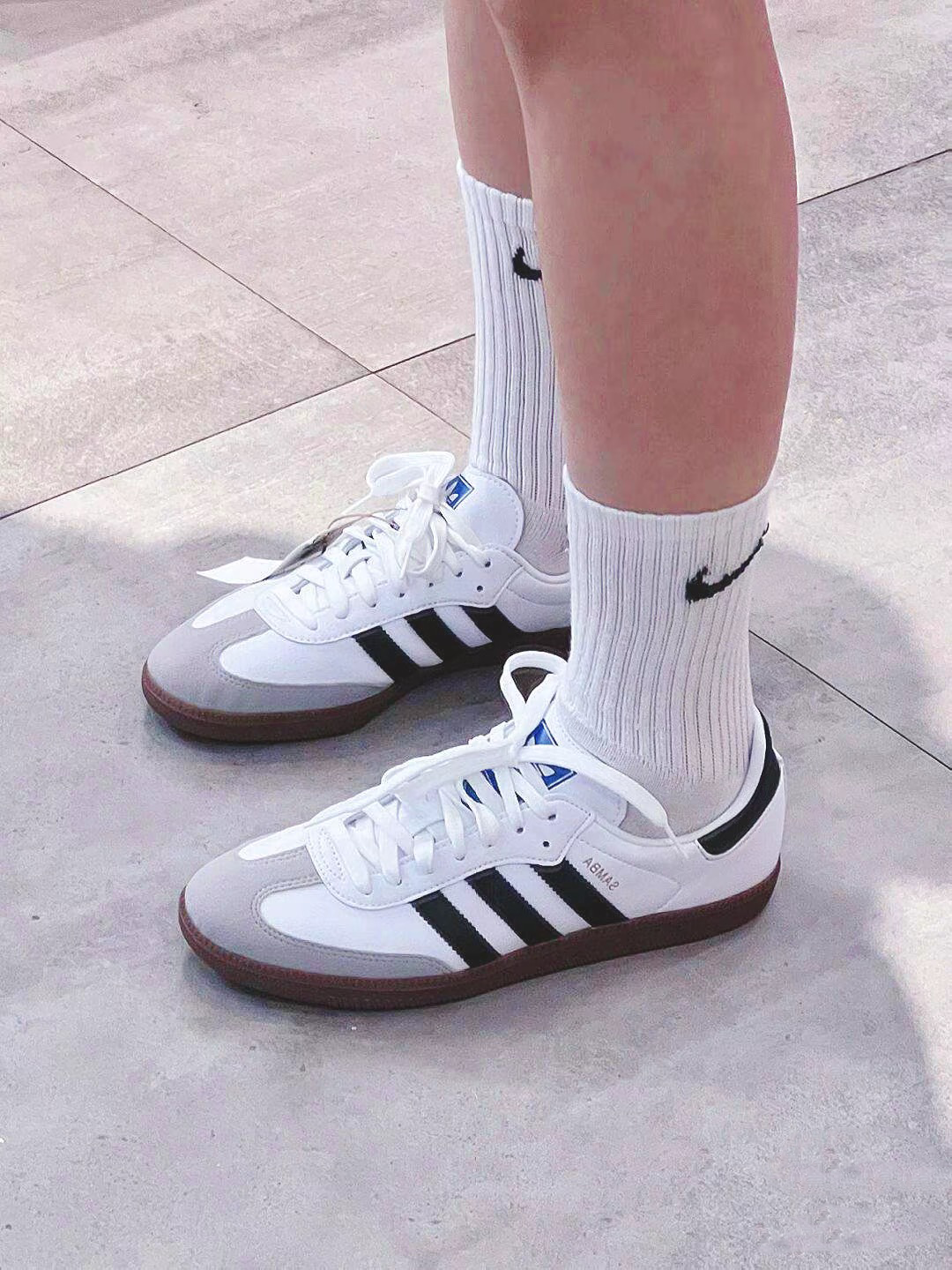 adidas Samba OG White Black Gum - Mã: B75806 - Hàng Chính Hãng