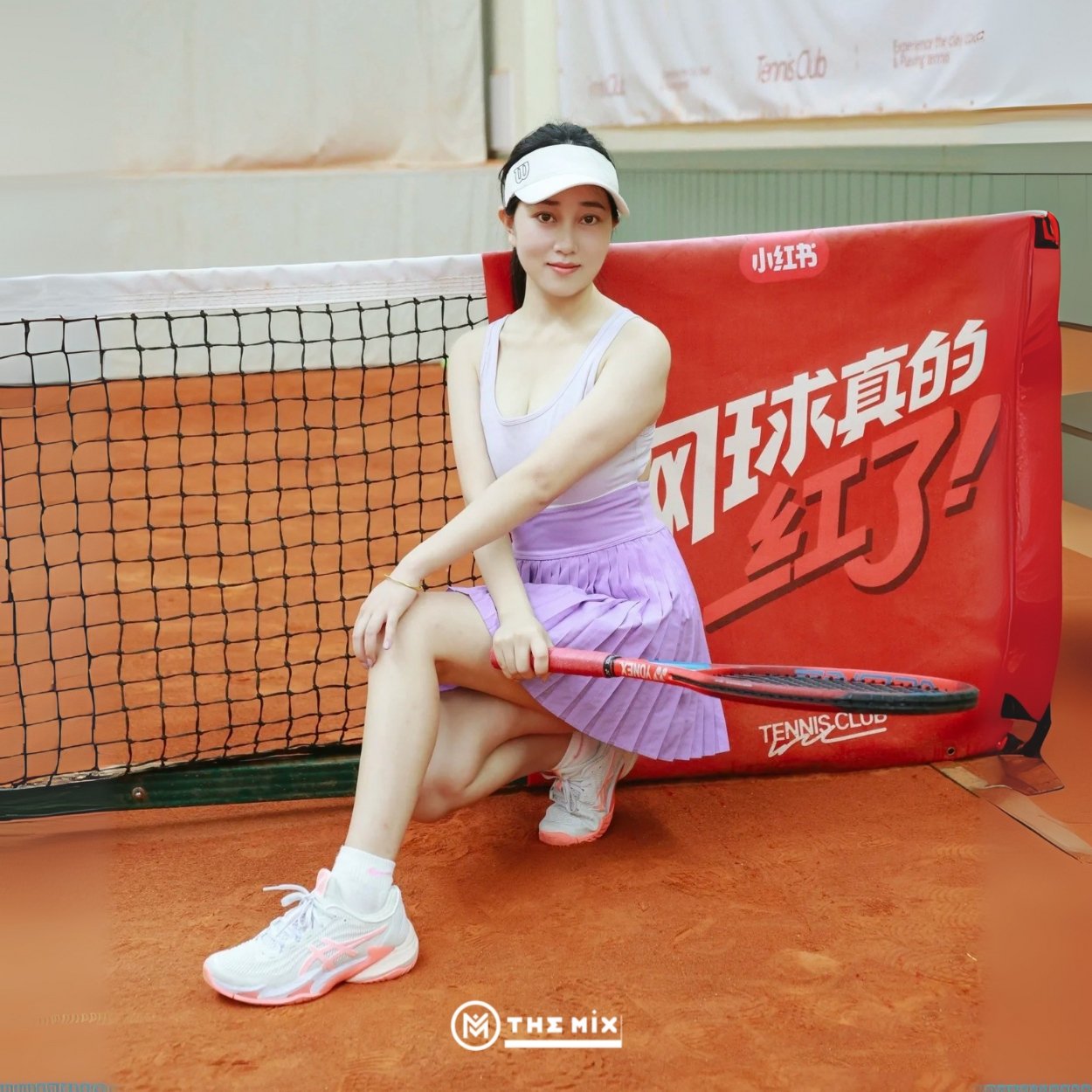 Asics Solution Speed FF3 White/Sun Coral - 1042A250-100 - Hàng Chính Hãng
