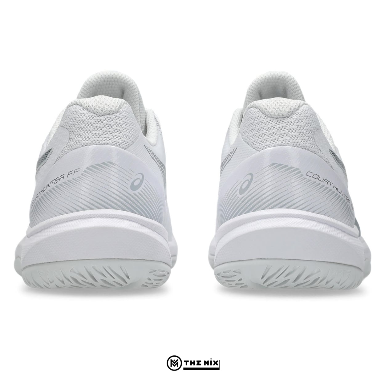 Asics Court Hunter FF White Pure Silver - 1072A112-102 - Chính Hãng