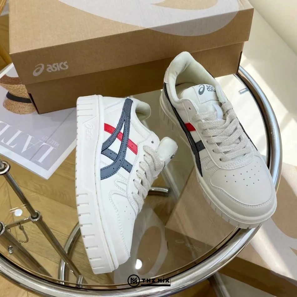 Asics Court Mz White/Gray - 1203A127-101 - Chính Hãng