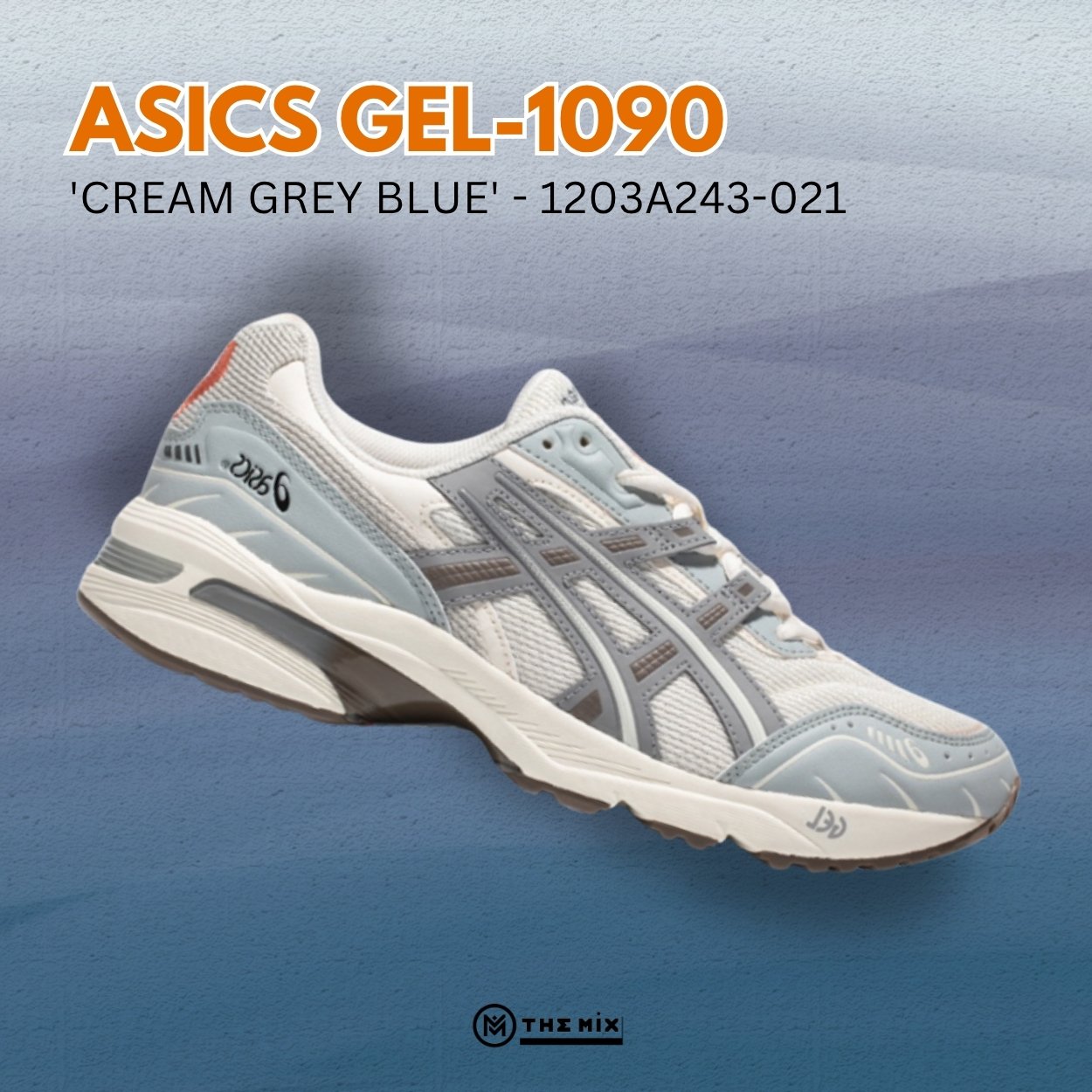 ASICS Gel-1090 'Cream Grey Blue' - 1203A243-021 - Chính Hãng